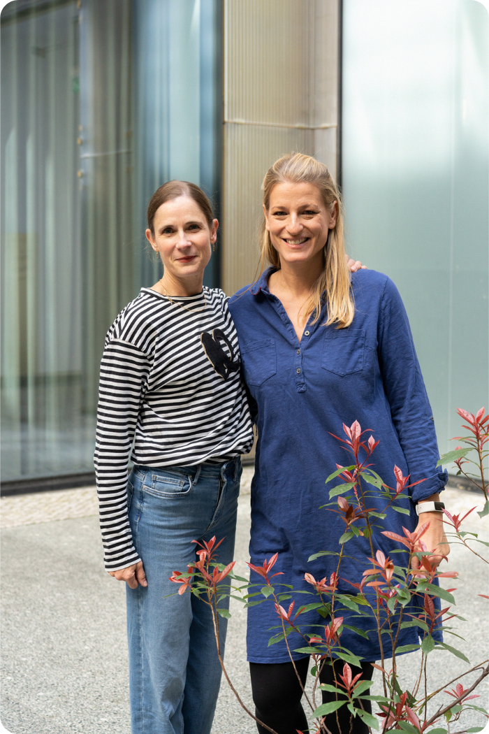 escapios CEOs Anette Toedt (left) and Helene Hettl (right)